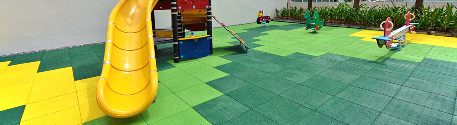 Playflex™ Royal Play Tiles - Condominium Development, Ho Chi Minh City, Vietnam